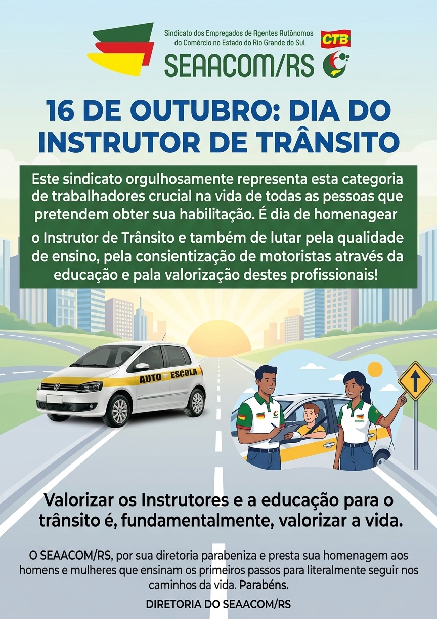 DIA DO INSTRUTOR DE TRÂNSITO